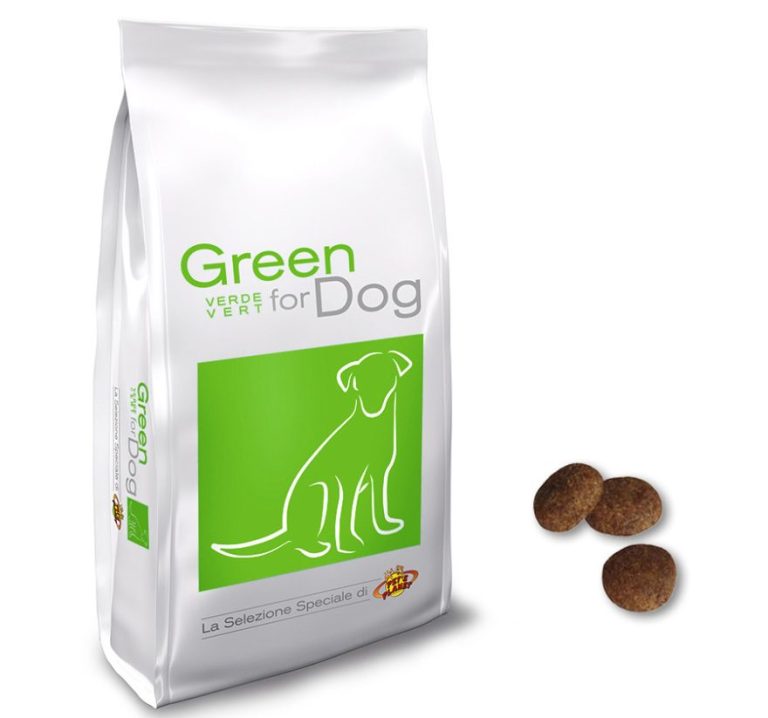 croquettes light green chiens 