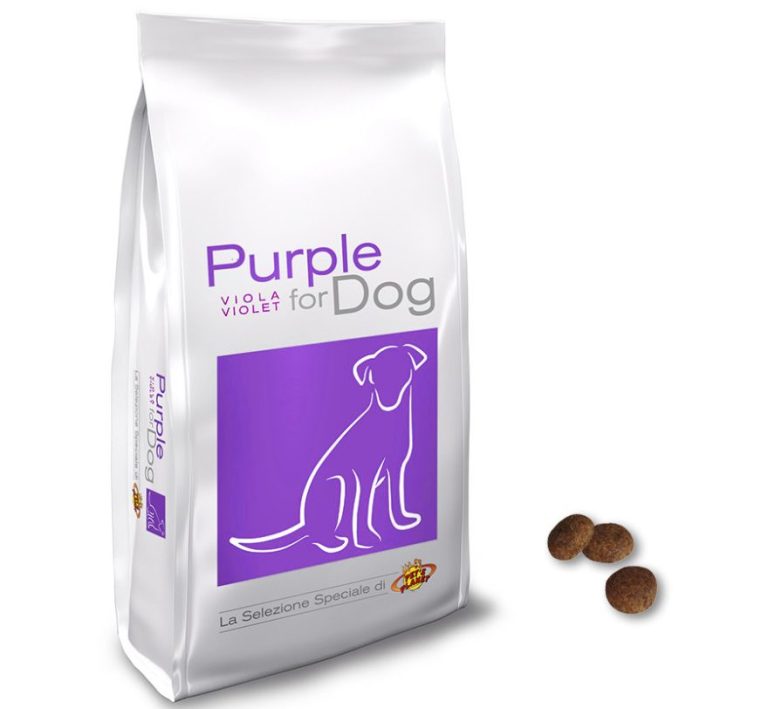 croquettes chiens purple  