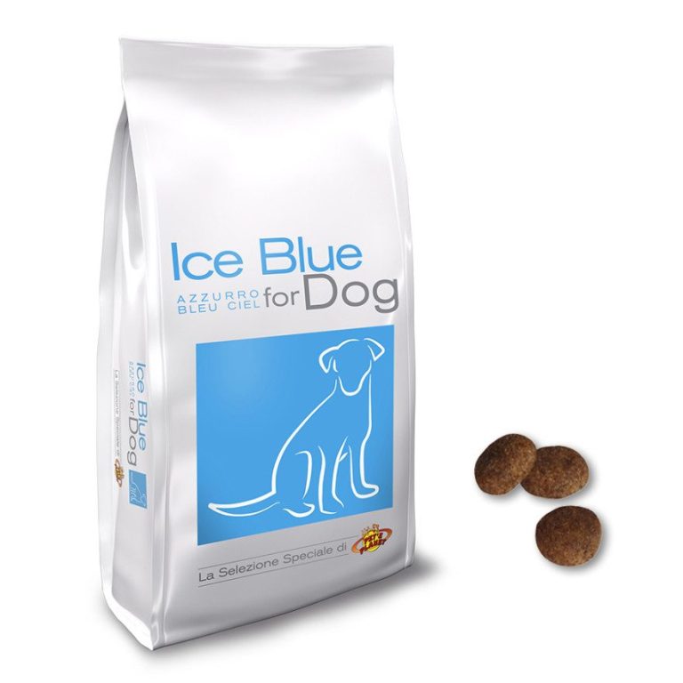 croquettes ICE BLUE au poisson pour chiens